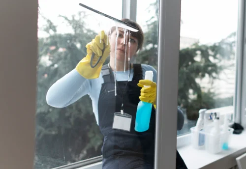 Nettoyage de vitres intérieures et extérieures à Vendrennes